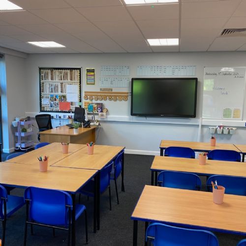 Our wonderful new classrooms